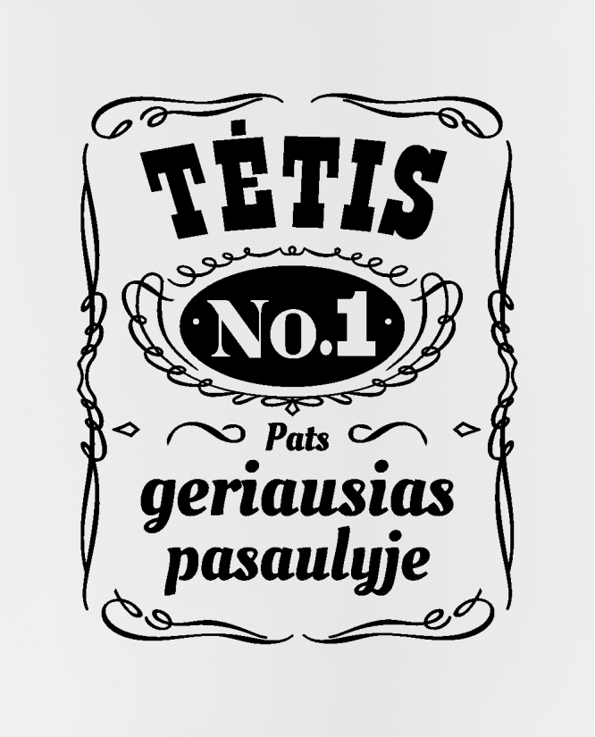 Puodelis Tėtis No 1